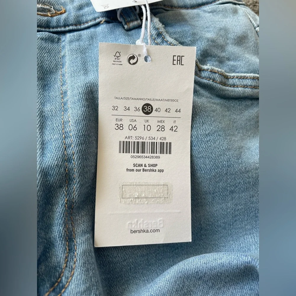 NWT Bershka Women’s Skinny High Rise Jeans | Size: 6 - Picture 6 of 6